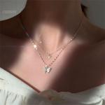 Unique Design Exquisite Sparkling Pendant Necklace