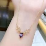 Unique Design Exquisite Sparkling Pendant Necklace