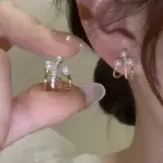 "Elegant Brown Zircon Earrings