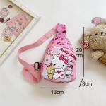 Kuromi, Cinnamoroll Crossbody, Messenger Shoulder Bag for Girls, Children's Travel.