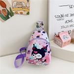 Kuromi, Cinnamoroll Crossbody, Messenger Shoulder Bag for Girls, Children's Travel.