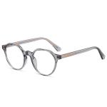 2022 TR90 Blue Light Blocking Retro Glasses, Round Transparent Eyewear.
