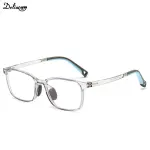 Silicone Kids Blue Light Glasses, Clear Computer Spectacles, Boys & Girls Prescription Frames.