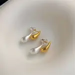 "XINYI French Waterdrop Stud Earrings – Vintage-Inspired, Perfect for New Year, Valentine's, and Party Gifts