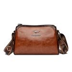 Genuine Leather Luxury Crossbody Bag – 2024 Designer Brand, Soft & High Quality, Ladies Shoulder Bag