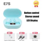 TWS E7S Bluetooth Earbuds: Noise-cancelling, wireless, crisp sound, and mic. Perfect for Xiaomi!