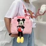 Disney Mickey Mouse Shoulder Bag, Cute Cartoon Messenger, Mini Parent-Child Handbag, Gift.