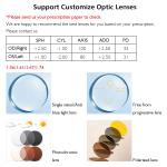 Colorful TR90 Full Rim Round Glasses Frame for Men and Women, Lightweight, Flexible, for Prescription Lenses.