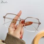 "Oversized Anti-Blue Light Glasses: Luxury, transparent, and stylish eyewear for men and women."