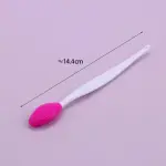 1PC Silicone Face Brush: Exfoliating, blackhead-removal tool for deep cleansing and smooth skin.