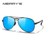 MERRYS DESIGN Polarized Pilot Sunglasses – Classic style for men and women, UV400 protection, gradient lenses, perfect for driving.