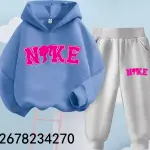 2024 Hello Kitty Hoodie Set for Kids (4-14) – Sweatshirt & Trousers.