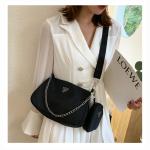 Simple Small Crossbody Bag for Women – Solid Color Shoulder & Armpit Casual Bag