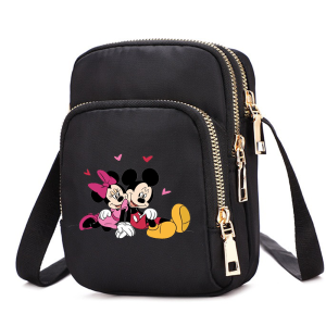 Mickey Minnie Mouse Shoulder Bag, Crossbody Purse, Women & Girls Handbag, Gift.