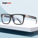Unisex TR90 Rectangle Full-Rim Glasses – Anti-Blue Light Prescription Eyewear for Men and Women, Stylish and Durable!