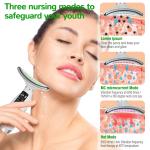 "Vibration Massage Beauty Device – Face & Neck Lifting, Skin Care for Home Use!"