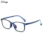 Silicone Kids Blue Light Glasses, Clear Computer Spectacles, Boys & Girls Prescription Frames.