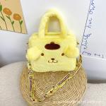 Kawaii Kuromi & Melody Cartoon Handbag, Portable Crossbody, Travel & Cosmetic Storage, Gift for Women/Girls.
