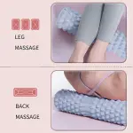 High-Density Foam Roller for Back Pain Relief & Muscle Recovery – Ideal for legs, arms, and back.
