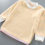 Warm Plush Kids Clothes Set for Boys and Girls, Winter Autumn Underwear Suit.