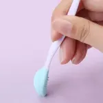 1PC Silicone Face Brush: Exfoliating, blackhead-removal tool for deep cleansing and smooth skin.