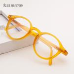 Retro Round Anti-Blue Light Glasses for Kids – Radiation Protection for Computer & Phone Use