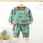 Children's Padded Underwear Set, Warm Autumn Clothes for Boys and Girls.