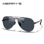 MERRYS DESIGN Polarized Pilot Sunglasses – Classic style for men and women, UV400 protection, gradient lenses, perfect for driving.