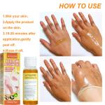 Yellow Peeling Oil: Exfoliates, moisturizes, and brightens for glowing, smooth skin and joint care.