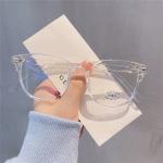 Large Frame Myopia Glasses – Fashionable Anti-Blue Light Eyewear for Men and Women, Diopter -1.0 to -6.0.