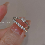 "Luxury Zircon Heart Ring