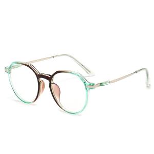 TR90 ultra-light optical prescription eyewear for men and women, vintage style, myopia glasses.