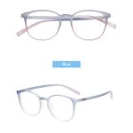 Colorful TR90 Full Rim Round Glasses Frame for Men and Women, Lightweight, Flexible, for Prescription Lenses.