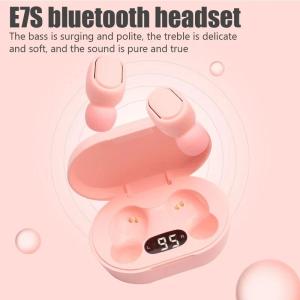 TWS E7S Bluetooth Earbuds: Noise-cancelling, wireless, crisp sound, and mic. Perfect for Xiaomi!