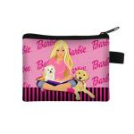 Barbie Movie Wallet, Cute Pink Coin Purse, Cartoon Card Holder for Girls, Kids Birthday Gift.