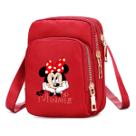 Mickey Minnie Mouse Shoulder Bag, Crossbody Purse, Women & Girls Handbag, Gift.
