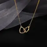 "Fashion Light Green Jade Pendant Necklace – Stainless Steel Clavicle Chain for Women"
