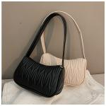 "Fashion Women’s Handbag: PU leather, luxury shoulder bag, solid color messenger for casual wear."