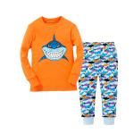 100% Cotton Boys Pajamas Kids Sleepwear Child Nightwear 2pcs Long Sleeve Children's Clothing Sets for 2-8Years