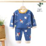 Children's Padded Underwear Set, Warm Autumn Clothes for Boys and Girls.