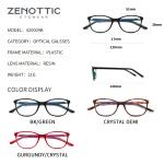 ZENOTTIC Blue Light Glasses – Protect your eyes in style, reduce strain & glare. Perfect for screens!