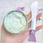 Cute Claw Silicone Facial Mask Brush – Double-end scraper for applying mud masks. Special beauty tool.