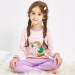 Winter Pajamas for Kids (3-14 Years) - Long Sleeved Cotton Sleepwear for Boys & Girls.
