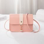 "2024 New Fashion PU Handbag: Mini square tote, reusable storage bag with handle and shoulder strap.