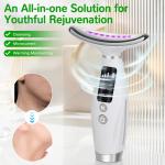 "Vibration Massage Beauty Device – Face & Neck Lifting, Skin Care for Home Use!"