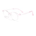 FIRADA Fashion Eyeglasses for Kids, Vintage Transparent Optical Prescription Frame, Model 2604ET