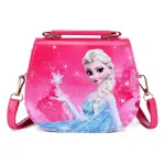Cute Princess Elsa Shoulder Bag, Cartoon Crossbody Handbag for Girls.