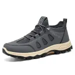 Men's Soft Hiking Shoes – Breathable Mesh Summer Sneakers, Lightweight