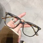 "Retro Large Square Anti-Blue Light Glasses – Fashionable Eye Protection for Men & Women"
