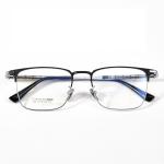 ZIROSAT 9009T Titanium Optical Glasses – Stylish Full-Rim Prescription Eyewear for Men. Durable, Lightweight, and Perfect for Daily Wear!